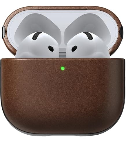 Amazon | AirPods4 ケース AirPods第4世代 レザーケース 本革 AirPods4